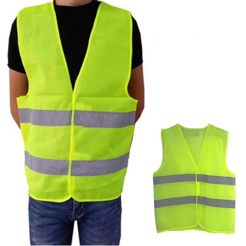 Дышащий светоотражающий жилет-накидка для безопасности, сигнальный жилет высокой видимости KTY