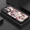 Чехол для iPhone 16 Pro Max для iPhone 16e 15 14 13 12 Pro Max Plus 11 XR XS Чехол для телефона с цветочным принтом в стиле масляной живописи Мягкий противоударный чехол из ТПУ