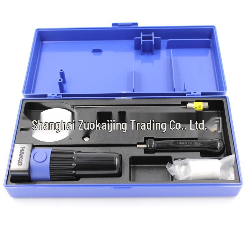Паяльный фен HAKKO FR-410, высокая мощность 190 Вт, для демонтажа, с антистатической защитой, белый свет