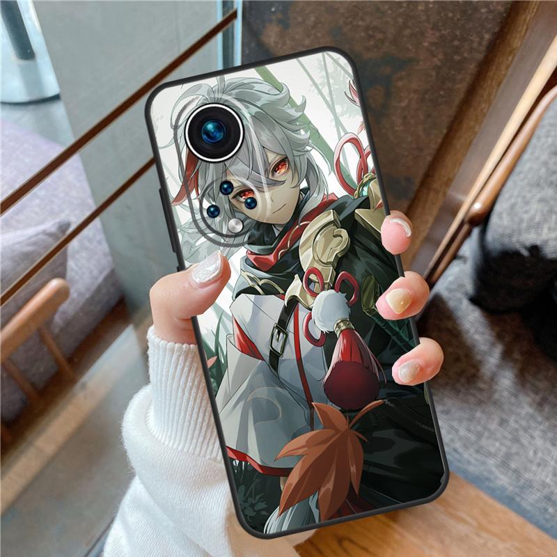 Genshin Impact Каэдэхара Казуха Для Honor Magic 7 Lite 5 6 8 Pro Чехол Обложка Для Honor 200 400 50 70 90 X8a X8b X9a X9b X9c
