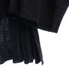 Yohji Yamamoto Кашемировая смесь Длинный кардиган с длинным рукавом 2 черных Женский Б/у