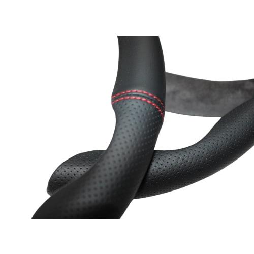 Чехол на руль Nissan NV350 Caravan серии E26 чехол на руль 5D захват противоскользящий автомобильный аксессуар 3 цвета в наличии! Заказные детали Nissan (черный)