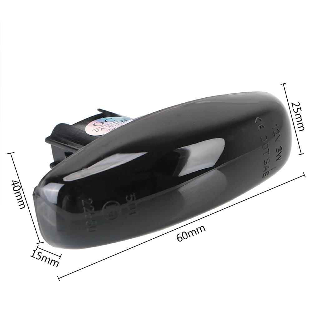 2 шт./компл. для Toyota Vios Yaris 2014-2019 динамический указатель поворота, боковой габаритный фонарь, индикатор проточной воды, автомобильные аксессуары