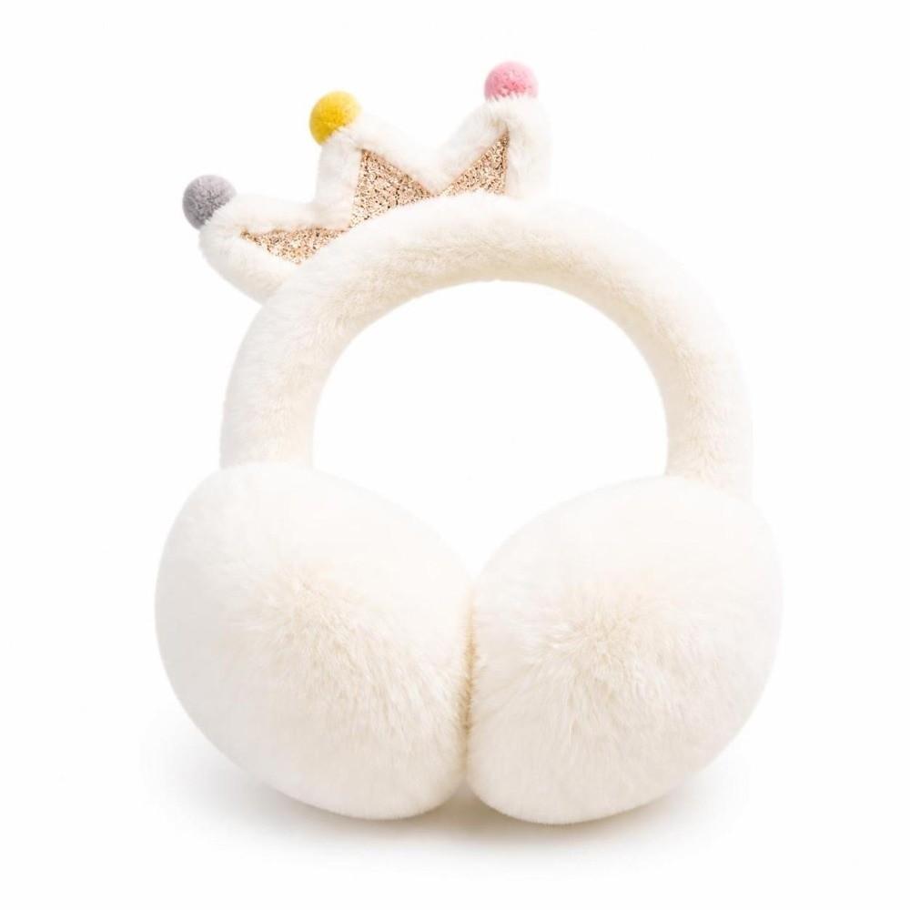 Windproof Plush Ear Muffs Soft Fluffy Ear Covers Cute Faux Fur Earmuffs For Girls Kids