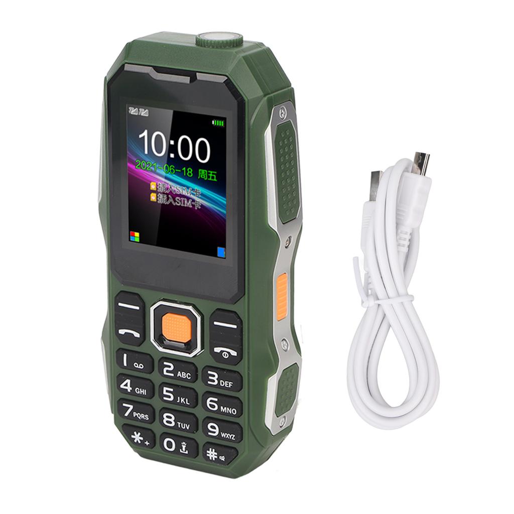 W2021 1.8 Inch Senior Cell Phone 5800mAh Mini Three Proof Mobile Phone with Large Horn for Elderly
