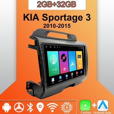 Android Carplay автомобильное радио для KIA Sportage 3 2010-2015 мультимедийный проигрыватель головное устройство стерео GPS навигация BT WIFI 2+32 ГБ