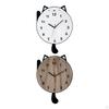 Clock Decorative Cute Acrylic Stylish Wall Ornament Silent for Dining Room Bedroom Kitchen