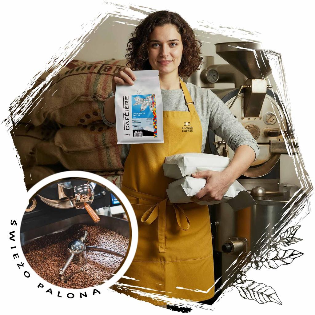 Kawa ziarnista cafeiere arabica salwador shg ep, 1kg