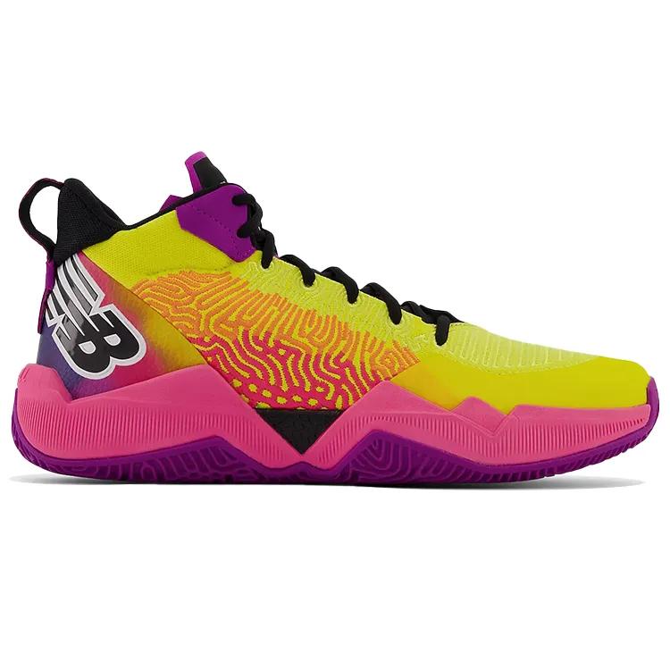 New Balance Dejounte Murray Two WXY 'Personal Journey' (Unisex) Yellow / Pink Vintage Basketball Shoes BB2WXYOM