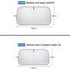 QSGMX1 Sunshade Cove Waterproof Protector Automobile Cover automobile Front Windscreen Cover For tesla model 3 X S Y Car Accessories