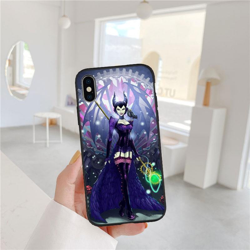 CJ76 Maleficent Soft Shell Phone Case for Redmi Note 13 14 Pro+ Plus A3 A3X 13X 13C 13R 14S 14C 14R