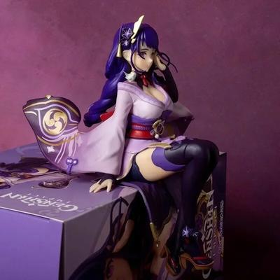 17 см Genshin Impact Raiden Shogun Рисунок Gk Модель для девочек Коллекция кукол Украсить