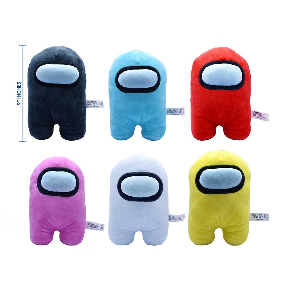 Плюшевая игрушка Among Us Черная 9 дюймов