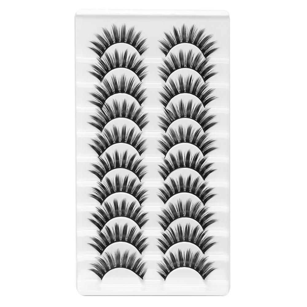 Full Strip False Eyelashes Dramatic Eye Makeup Tools Beauty 3D Faux Mink Lash Eyelash Extension