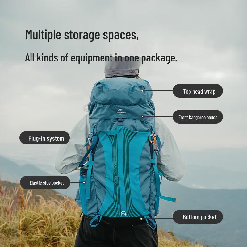Туристический рюкзак Naturehike Cloud Path 55 л