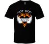 Lincoln Hot Rod Custom Car Name Cool Flame Heart Tattoo T Shirt