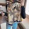 Autumn And Winter Scarf Women'S Extended Air-Conditioned Room Imitation Cashmere Shawl Short Beard Tassel Decorative Warm Scarf