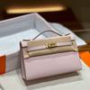 A Generation Of Hermès Birkin Handbag Mini Handbag Night Bag High-Quality Real Leather Single-Strap Tote Small Bag Women