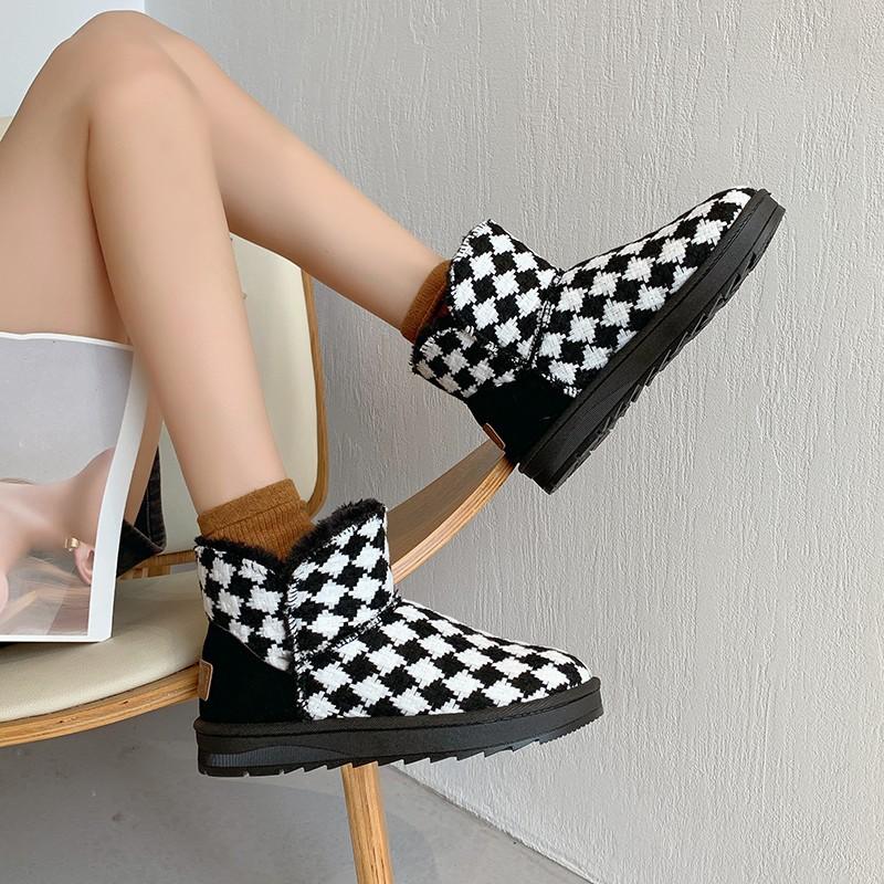 Женские зимние ботинки, ботильоны, обувь для женщин, черные, элегантные, на низком каблуке, из искусственной кожи, модные, стильные, шикарные, теплые, 39