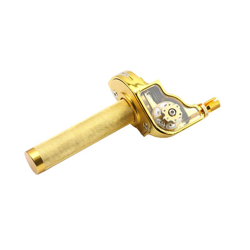 1Pcs Throttle Twist Grips Handlebars 22mm Universal Aluminum Accelerator For Motorcycle Moped Scooter Bike M10*1.5