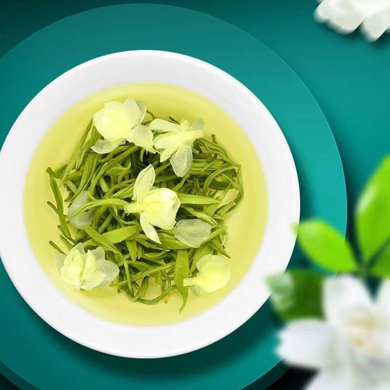 Премиальный жасминовый снежный чай 2024 года, новый чай, жасминовый чай в банках, аутентичный