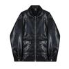 Autumn Leather Jacket Men's Loose Korean Style Lapel Motorcycle Suit Pilot Retro Leather Jacket Jacket