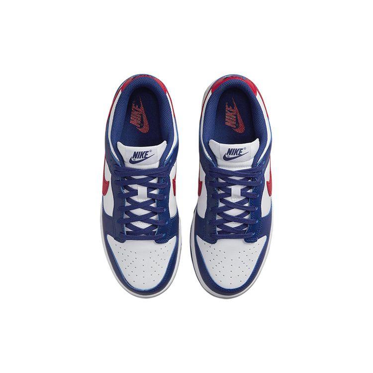 Nike Dunk Low USA Женские кроссовки White Royal University-Red DD1503-119