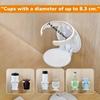 Waterproof Wall Mount Cup Holder Detachable Desktop Bottle Rack Portable Foldable Mug Holder  Table