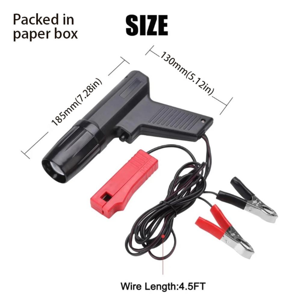 Precision Tool Engine Timing Light Tool Visual Indicators Motorcycle Ignition Tool Mechanic Use