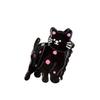 Acetic Acid Acetate Cat Hair Claw Bow Animal Hair Clip Fashion Chick Shark Clip  Friends