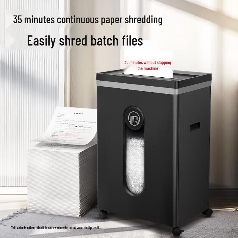 GEPAD GPS-1235 Level 4 Multi-Function Paper & CD Shredder CN plug (adapter included)