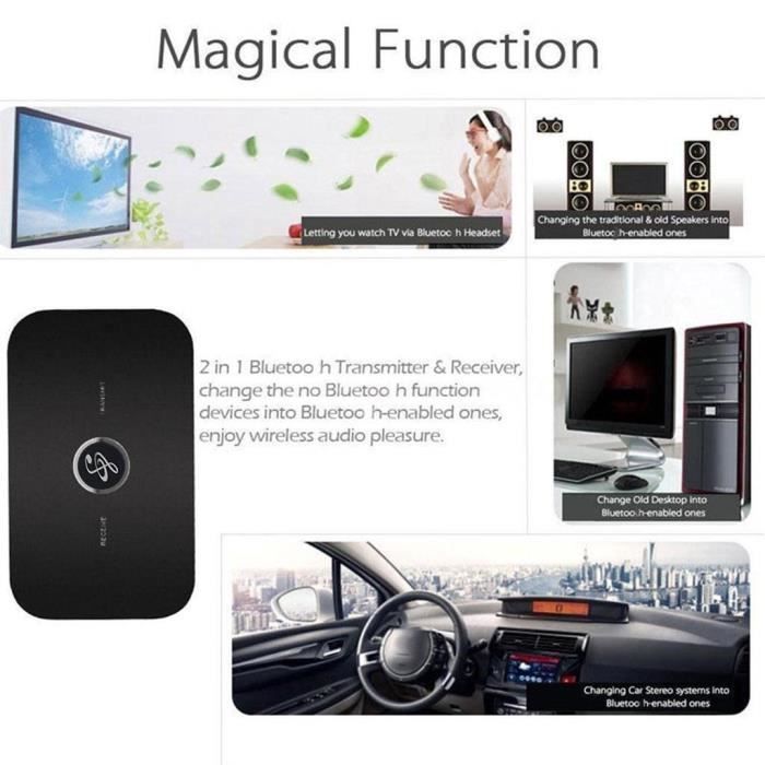 Bluetooth-адаптер 2-в-1 - Не указано - Передатчик и приемник - Bluetooth 4.0 - Беспроводное стерео