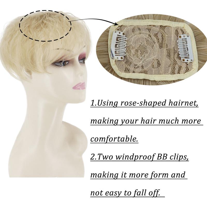 MERISIHAIR Женские короткие вьющиеся наращивания волос Синтетическое волокно для наращивания волос покрывает белые волосы и выпадение волос Короткий вьющийся шиньон