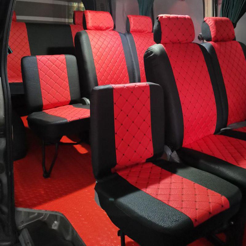 Чехол на сиденье Jiangling Ford Transit для 6, 8, 14 и 15-местных версий или JMC Охватывающая прочная защита сиденья.