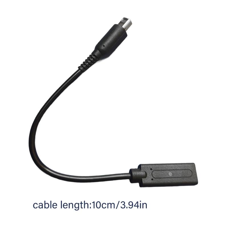 Быстрозарядный кабель, подходящий для устройств 3DS, разъемы USB Type C, гибкий дизайн, для домашнего офиса, для путешествий