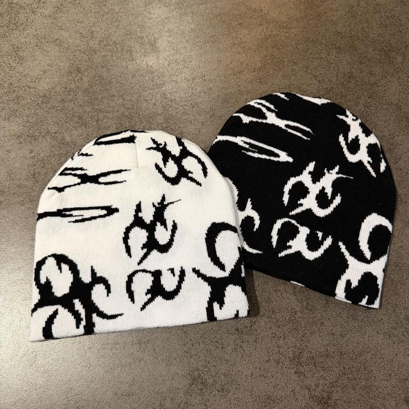Funny Knit Beanie Men Women Winter Warm Hip Hop Streetwear Casual Outdoor Hat