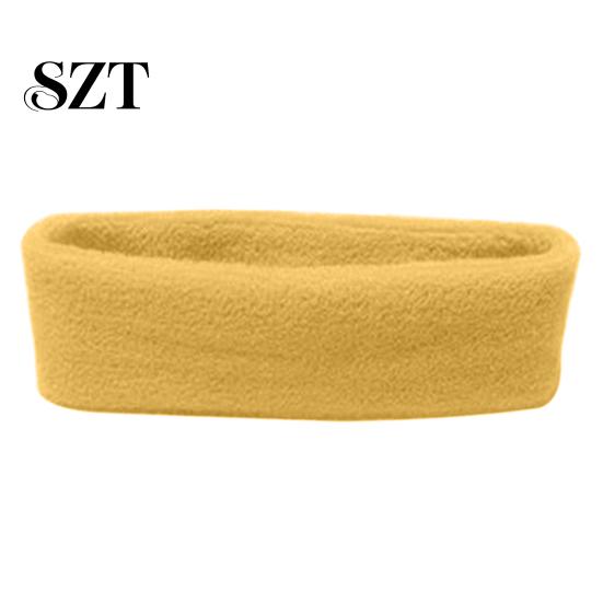 Workout Sweatband Headband Elastic Absorbent Fabric Unisex Hairband Sport for Exercise