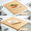 Бамбуковая разделочная доска с дизайном в китайском стиле, многофункциональная семейная кулинарная раскаточная доска и разделочная доска с пазами