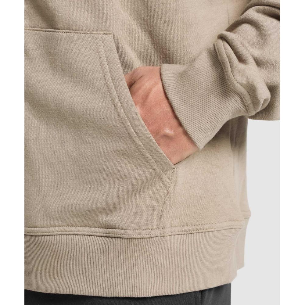 Gymshark Crest Oversize Hoodie на молнии Lifestyle Brown A5a9t Nc0s