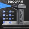 130000RPM Blowing Snow Electric Air Duster 5 Outlet Nozzles 4 Gears Type-C Charging Cleaning Blower Tool Turbo Jet Fan Portable Car Fan