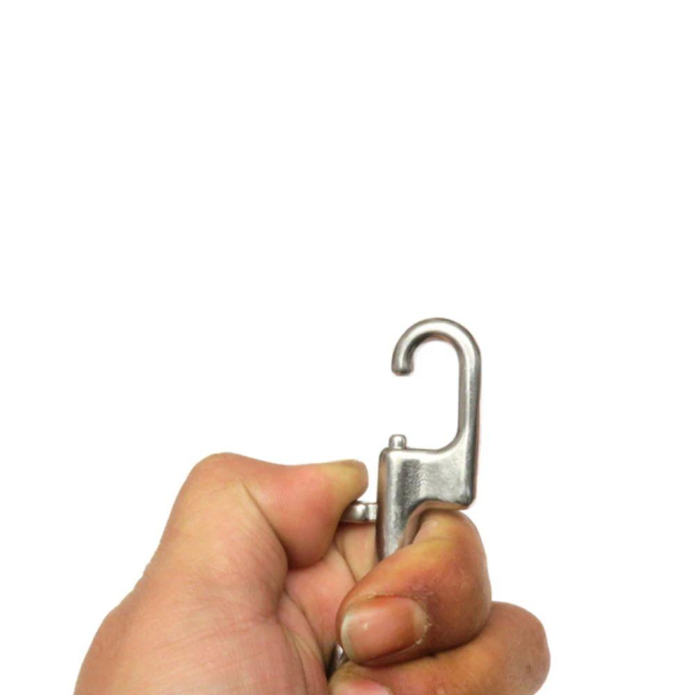 316 Stainless Steel Bolt Snap Double Head Swivel Eye Swivel Hook 100MM Size 90MM Size Double Ended Hook BCD Accessory