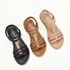 Roman Sandals Women's 2024 Summer New Retro Hollow Flat Sandals Comfortable Beach Shoes Sandalias De Mujer Designer Sandals