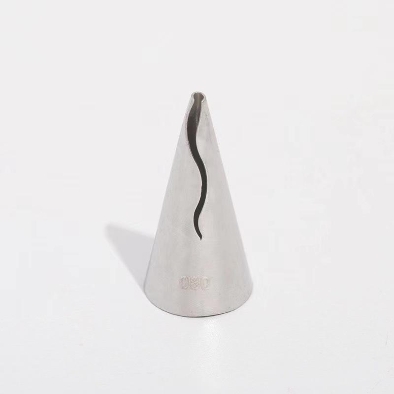 Маленький набор насадок из нержавеющей стали с оборками в корейском стиле для выпечки