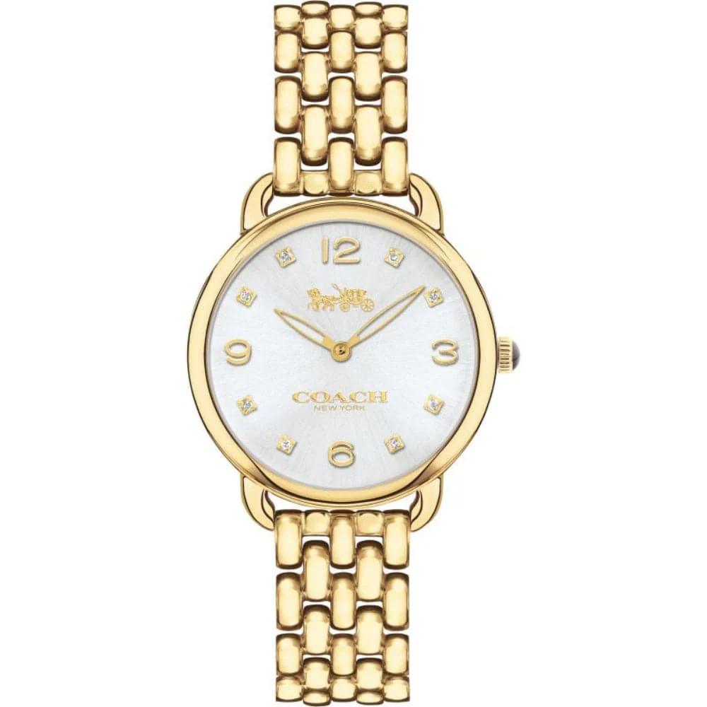 Coach Аналоговые женские часы Delancey Gold 14502782
