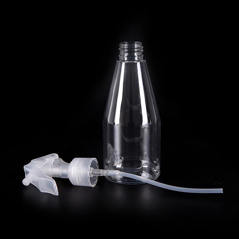 200 Ml Clear Empty Hand Trigger Water Spray Plastic Bottle Cleaning Garden New