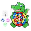 Animal Dart Board for Kids Safe Sticky Ball Indoor Outdoor Fun Coordination Concentration Game Family Party Toy Gift