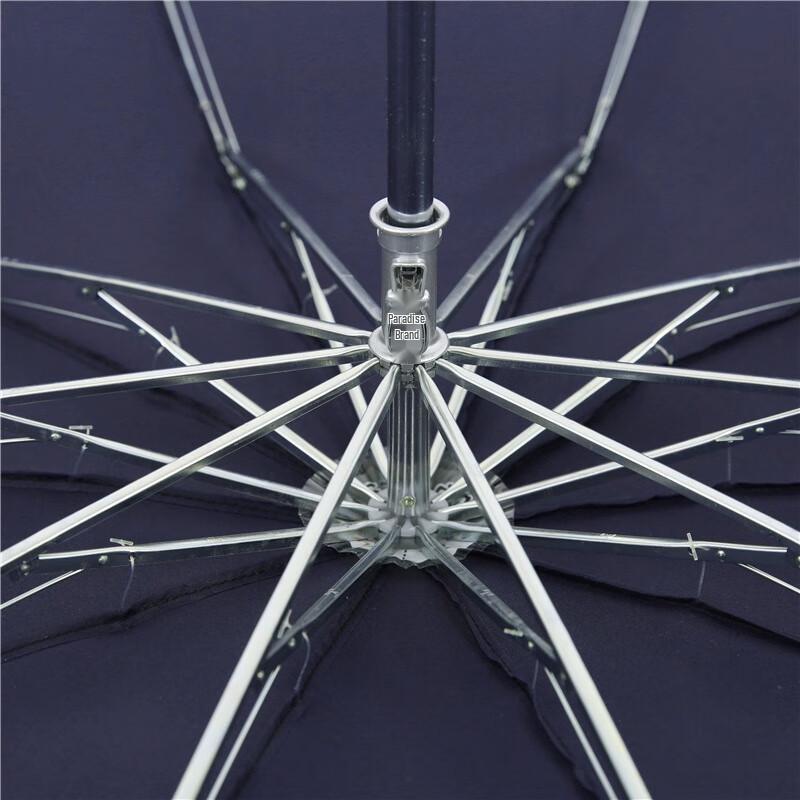 Увеличенный усиленный трехскладной зонт Paradise Umbrella от солнца/дождя, деловой