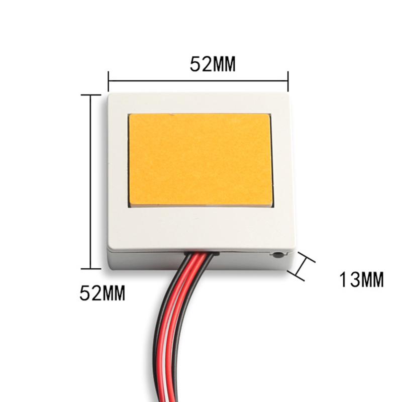 Зеркало для туалетного столика в ванной комнате 12 В, 5 А, светодиодный сенсорный переключатель, датчик затемнения зеркала