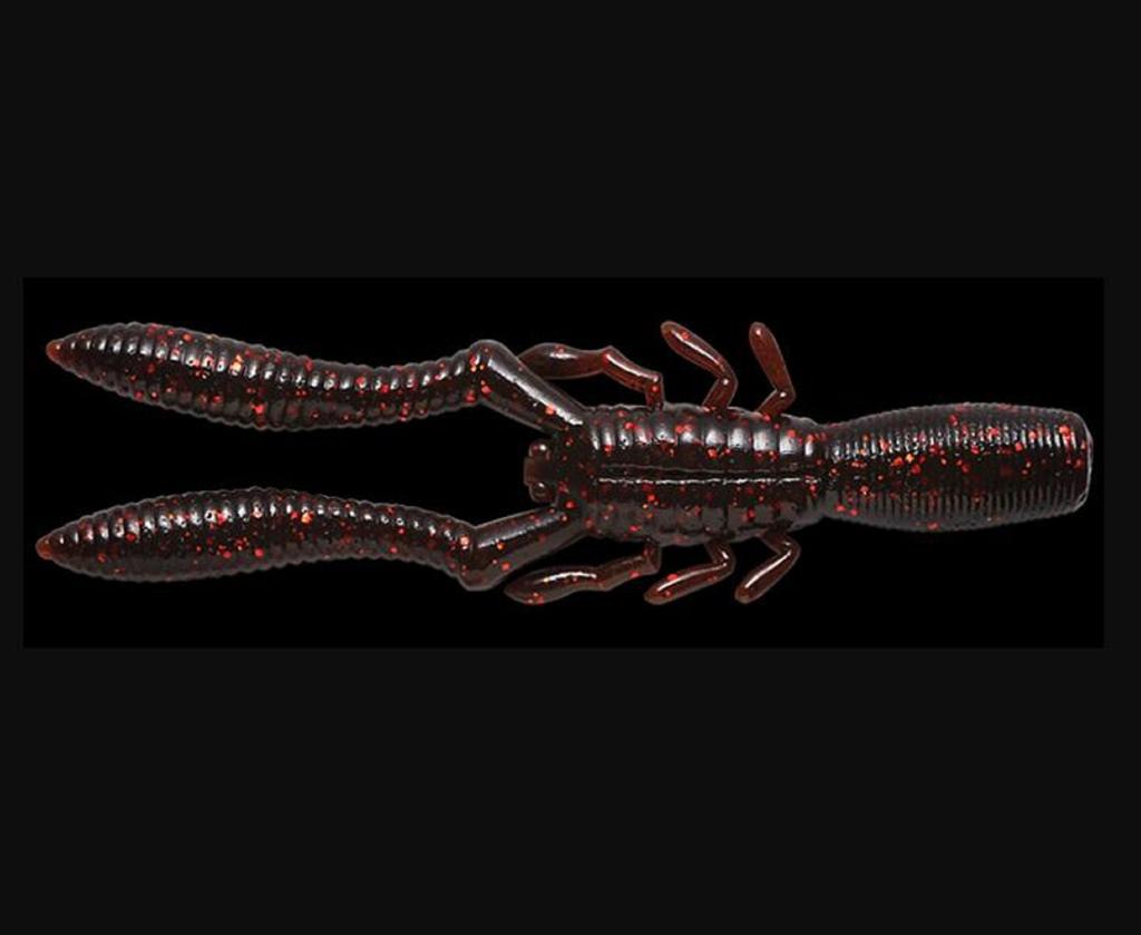 Megabass Мягкая приманка для креветок в бутылке, 3 дюйма Учида Заригани (0855)