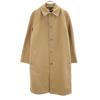 Bonding Stainless Collar Coat 7 Beige Women Used